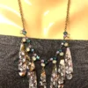 s-l1600 (6) Unique Necklace Handmade Art Deco Style Rhinestones Resin
