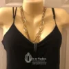 chunky gold chain necklace
