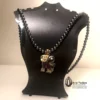 Hematite Necklace Elephant Pearls Kenya STUNNING 🐘