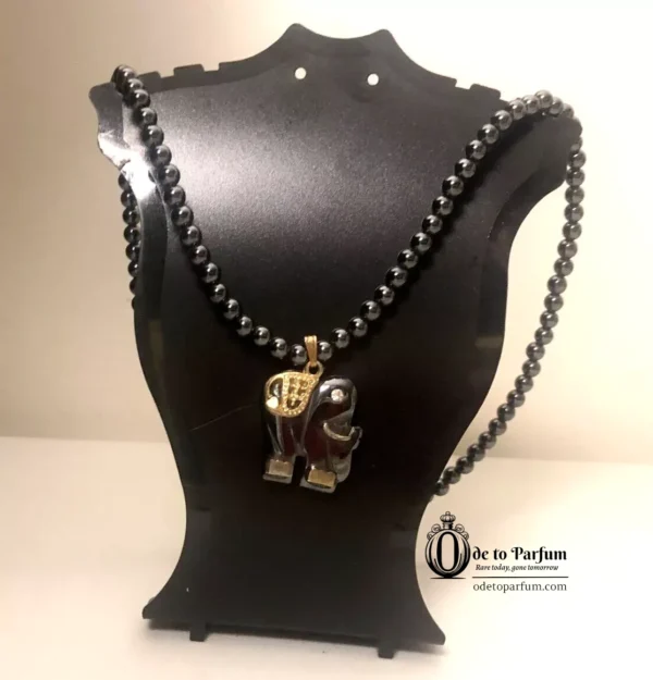 Hematite Necklace Elephant Pearls Kenya STUNNING 🐘