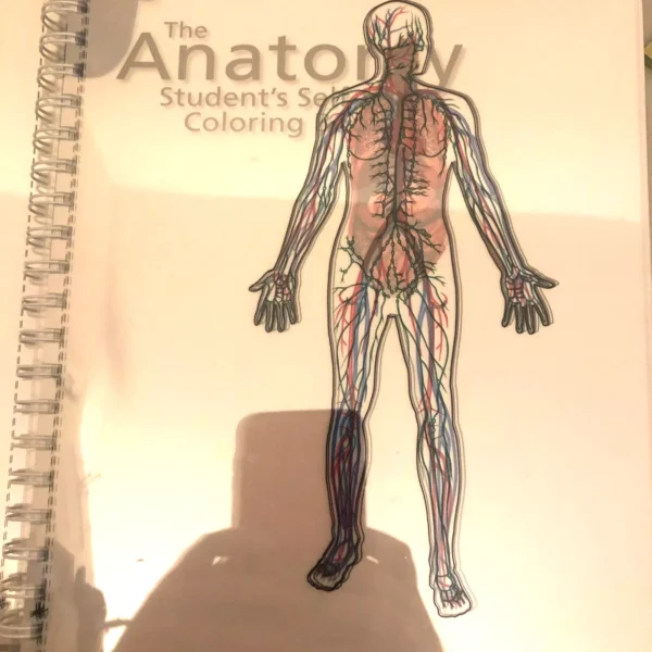 Anatomy Coloring Book Barron's Student's Self-Test ⚕️