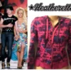 heatherette vintage hoodie