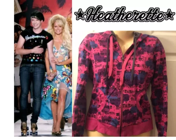 heatherette vintage hoodie