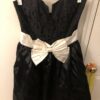 black lace dress