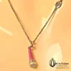 Juicy Couture Necklace Pink Microphone VTG