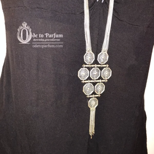Antique Look Silver Boho Ancient Necklace