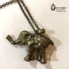 movable joints elephant necklace vintage steampunk unique