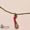 Juicy Couture Necklace Pink Microphone VTG