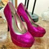 pink barbie shoes
