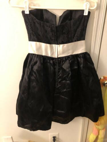 Black Lace Dress SCOTT MCCLINTOCK Vintage Early 90s!