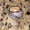 Pave Ring 925 Sterling Silver Cubic Zirconia