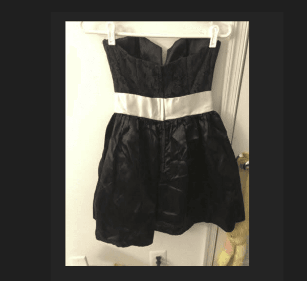 Black Lace Dress SCOTT MCCLINTOCK Vintage Early 90s!