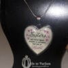 SISTERS Necklace Poetry Pendant Family
