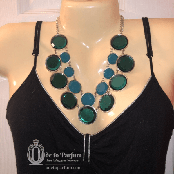 teal necklace