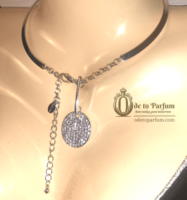 TRACI LYNN Jewelry Y-Drop Pavé Disc Choker