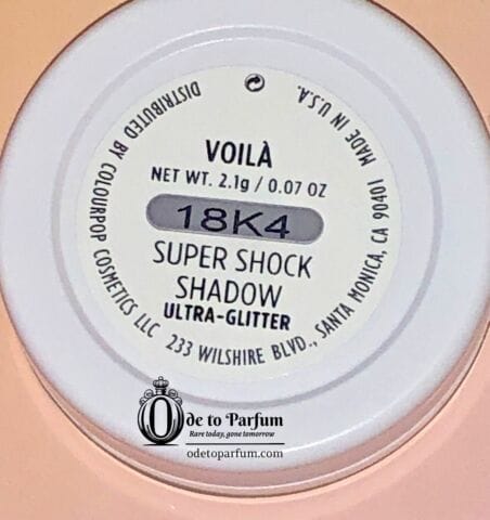 ColourPop Super Shock Shadow VOILA