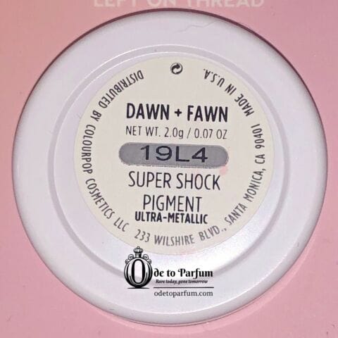 ColourPop Super Shock Shadow DAWN + FAWN