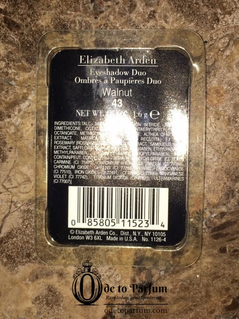Brown Eyeshadow Elizabeth Arden WALNUT 43 Y2K VTG