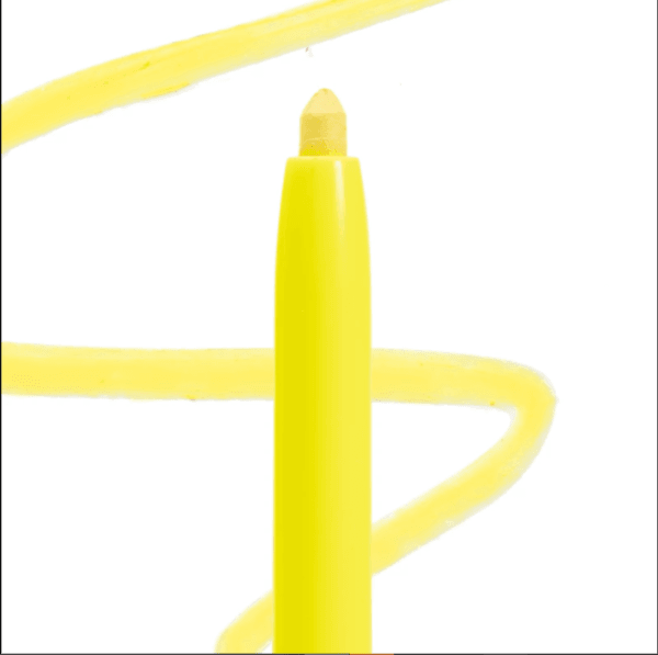 neon yellow eyeliner colourpop crssd creme gel liner