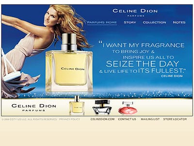CELINE DION PARFUMS Eau de Toilette & Lotion 1.7 oz 50 ml