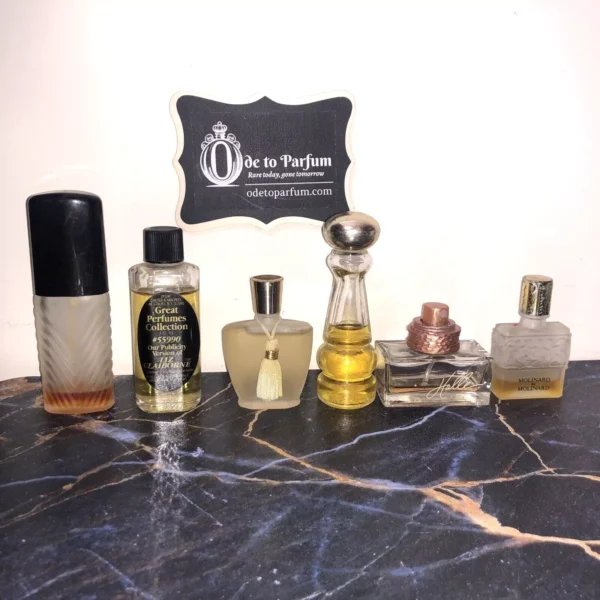 Vintage Perfumes Molinard, Halle, Milano, Black Velvet...