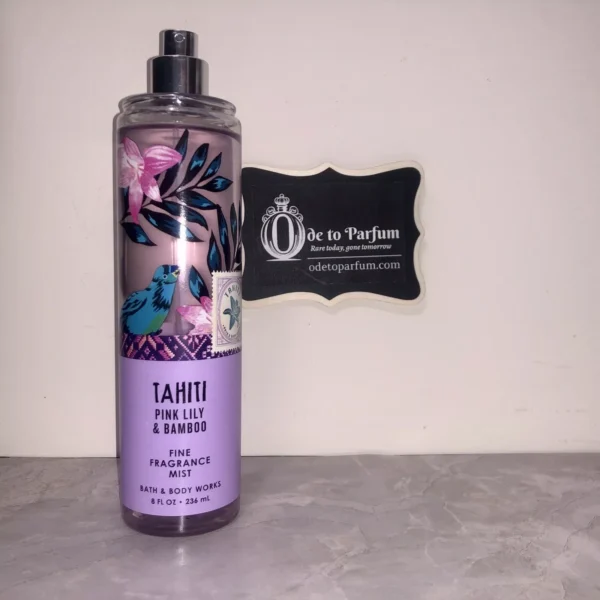 tahiti pink lily & bamboo mist
