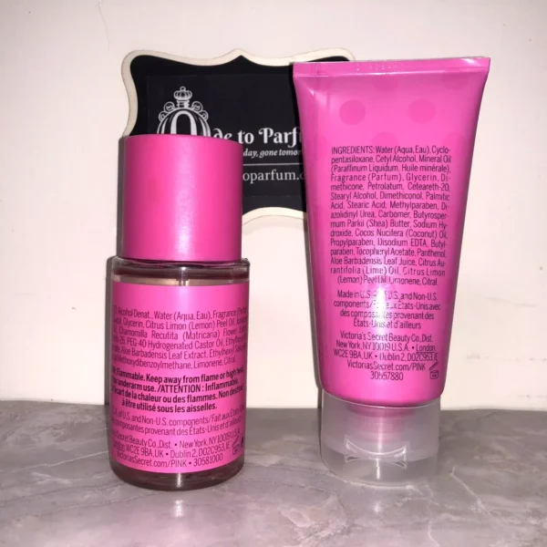 Pink FRESH & CLEAN Body Mist & Lotion Victoria’s Secret