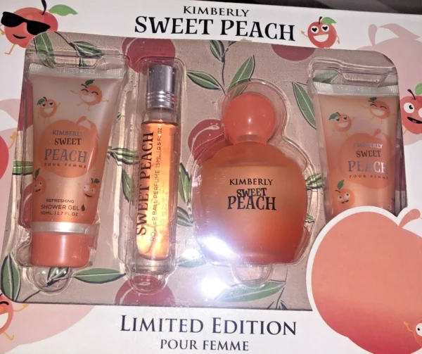 Kimberly SWEET PEACH Perfume Set Inspired by Kimoji Peach