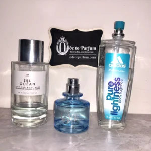 tru fragrance sel ocean, adidas pure lightness, unbreakable love