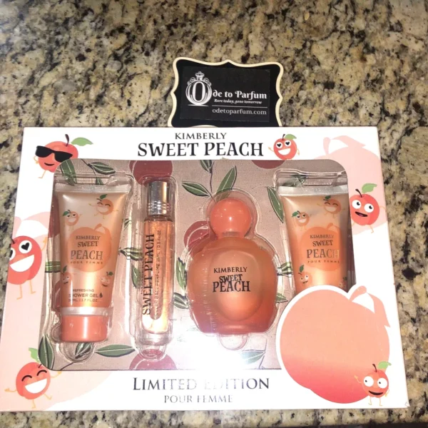 Kimberly SWEET PEACH Perfume Set Inspired by Kimoji Peach