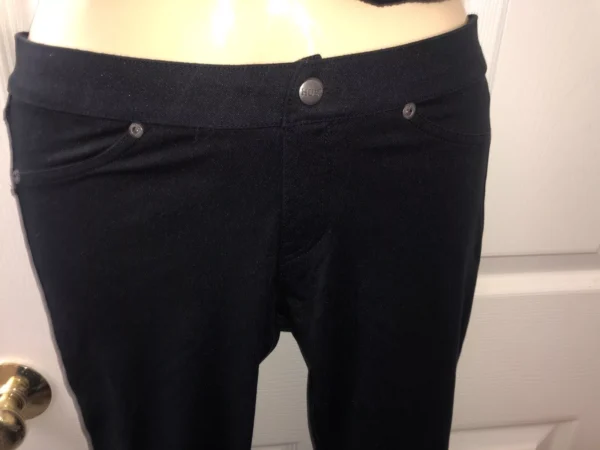 Black Jeggings HUE Women's Smooth Denim Leggings XS