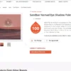 Clean Eyeshadow Palette SANDBAR BEAUTY Nomad