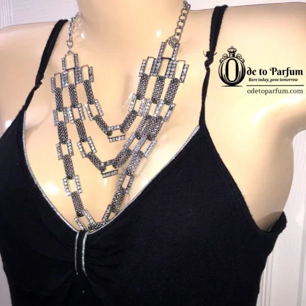 TRACI LYNN Necklace Multilayer Chains & Rhinestones