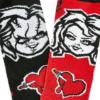 Chucky Tiffany CHILD'S PLAY Two Perfect Pairs of Socks