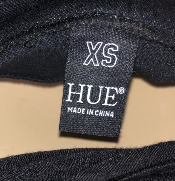 Black Jeggings HUE Women's Smooth Denim Leggings XS