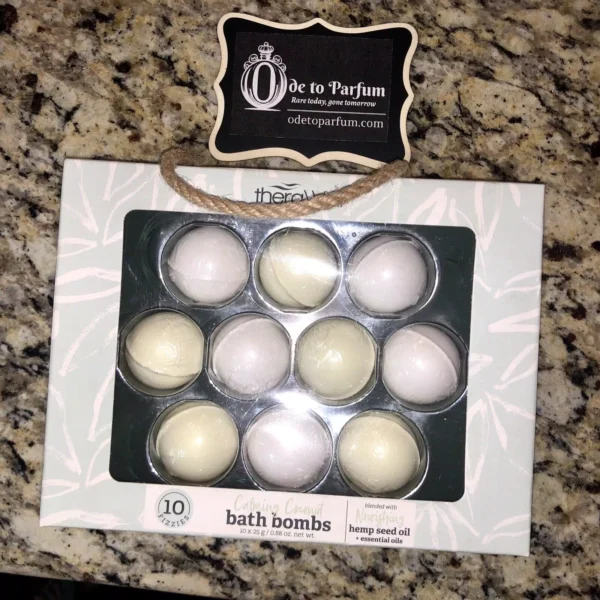 bath bombs calming coconut
