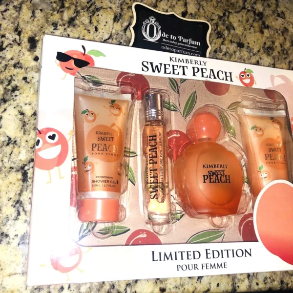 Kimberly SWEET PEACH Perfume Set Inspired by Kimoji Peach