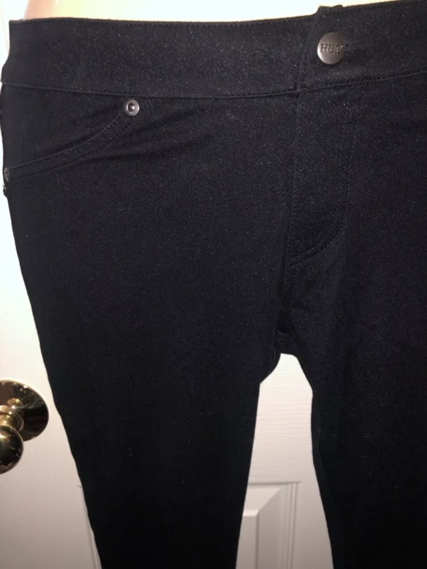 Black Jeggings HUE Women's Smooth Denim Leggings XS
