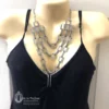 TRACI LYNN Necklace Multilayer Chains & Rhinestones