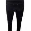 Black Jeggings HUE Women's Smooth Denim Leggings XS