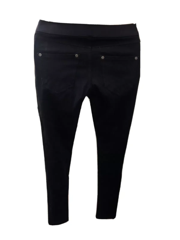 Black Jeggings HUE Women's Smooth Denim Leggings XS