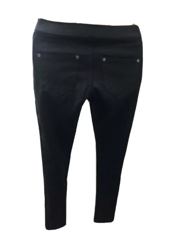 Black Jeggings HUE Women's Smooth Denim Leggings XS
