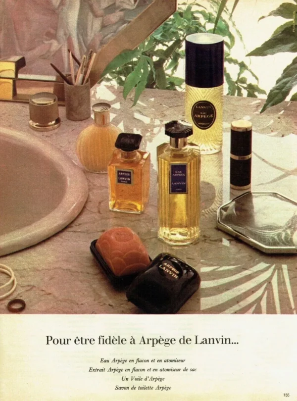 EAU ARPEGE Lanvin Eau de Toilette VINTAGE 1971-1989