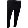 Black Jeggings HUE Women's Smooth Denim Leggings XS