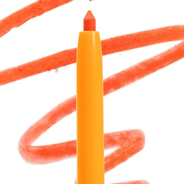orange eyeliner colourpop creme gel liner untz