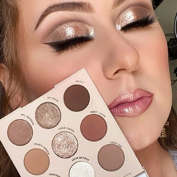 Neutral Eyeshadow Palette Colourpop GOING COCONUTS