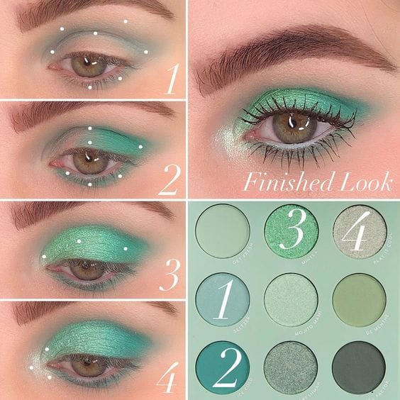 Green Shadow Palette MINT TO BE Colourpop ✨NEW✨