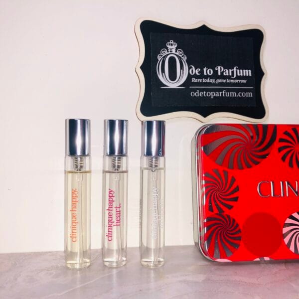 Clinique Happy In Bloom, Happy Heart, & Happy Pure Perfumes