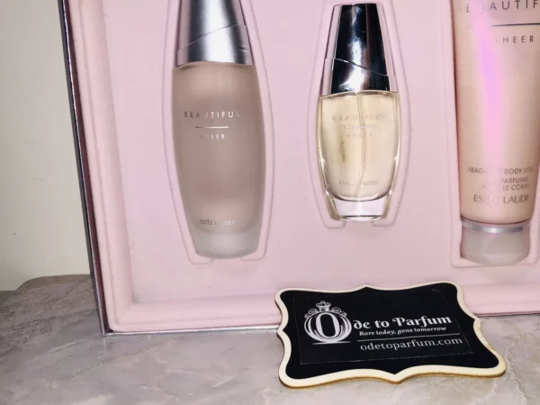 Estee Lauder BEAUTIFUL SHEER Perfume Gift Set RARE!