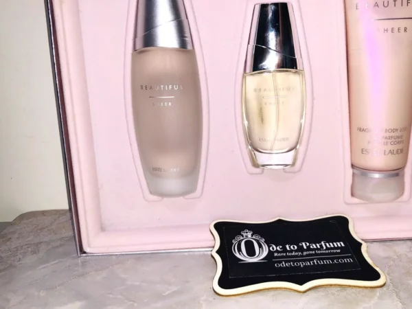 Estee Lauder BEAUTIFUL SHEER Perfume Gift Set RARE!